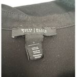 Next Level Apparel White House Black Market Black Collared Button Front Shirt With Pockets Size S Photo 3