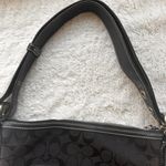 Coach  Handbag Black Leather Signature Canvas Superb H04K-9362 Photo 0