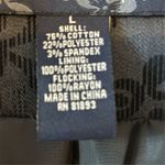 Susan Graver  Printed LK Fusion Cutaway Hem Jacket/Black X-Small Photo 8