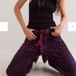 Free People  moxie velvet barrel pant Photo 0