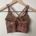 Lululemon  Energy Sports Bra Longline Brown Photo 3