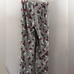 Faded Rose Women Gray Christmas‎ Santa Claus Print Pajamas pants size XS Photo 4