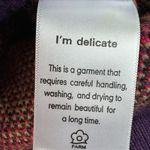 Farm Rio  Red Stripes Patches Sweater jogger Pants size small Photo 7