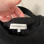 We Wore What  Black Cropped Longsleeve  Photo 1