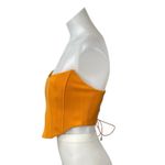 Princess Polly  Women's Orange Strapless Bustier Corset Crop Tank Tube Top Sz 61 Photo 1