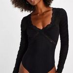 Free People NWT  Forever Young Bodysuit Size L Photo 0