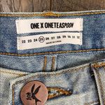 One Teaspoon  Chargers Distressed Light Denim Short Photo 2