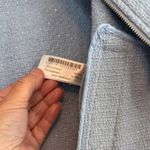 ZARA  Blue Tweed‎ Sparkle Cropped Moto Jacket Women's Size S | Twee | Coquette Photo 5