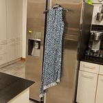 Natalie Martin 💕💕 Ashley Asymmetrical Midi Dress ~ Teal Pomegranite Print Small Photo 2