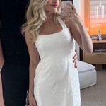 Show Me Your Mumu NEW NWOT  Samba Halter Sequin Mini Dress In White Photo 2