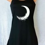 Boutique Black, Crescent Moon, Pajama Gown Photo 0