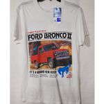 Ford Bronco 2 men's white shirt size Small Photo 4