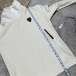 Wanakome Women’s Kimberly Cowl Neck Sweatshirt Longsleeve in Oatmeal S Photo 12