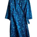 Prologue Floral faux wrap satin midi dress Target brands Photo 0