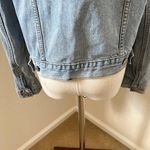 Levi's  Premium Denim Trucker Jacket with Big "E"‎ Women's Size Med Photo 4