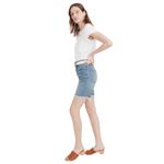 Madewell Women's High-Rise Denim Mid-Length Shorts Size 27 Photo 1