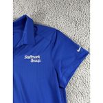 Nike  Golf Polo Dri Fit Shirt Women Large Staffmark Group Employee Short‎ Sleeve Photo 2