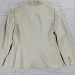 Eddie Bauer VTG AKA Silk Blend Jacket Womens 10 Cream Tan Lined Preppy Academia Photo 2