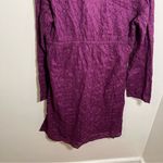 Talbots Cover Up Dress Purple Eyelet Lace M Photo 7