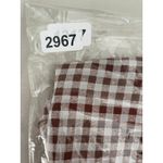 Cato  Women Top 18/20 Brown‎ Check Popover High Low Hem Cowgirl Western Casual Photo 11