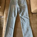 SheIn High Rise Ripped Straight Jeans Photo 5