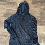 Jordann black and gray cheetah print lightweight athletic hoodie Size M Photo 0