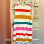 Mossimo vibrant retro horizontal striped casual versatile summery tank NWT XXL Photo 1