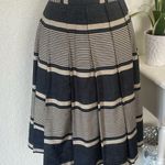 Moulinette Soeurs Anthropologie  Striped‎ Pleated Skirt Photo 0