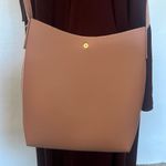 SAMARA Blush Pink Purse Crossbody Bucket Bag Adjustable Strap Soft Girl Anthro Photo 2