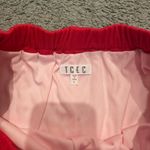 TCEC  pink and red tiered ruffle skirt Photo 2