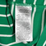 Ralph Lauren Lauren Black Tag Green White Striped Top Women L Long Sleeve Preppy Photo 6