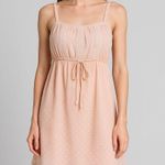 Vintage sexy silk camisoles lingerie, Swiss dots, dusty pink Pink Size XS Photo 0