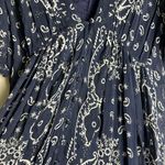 Sundance  Paisley Dress Midi Fairy Lined Size Large Photo 8