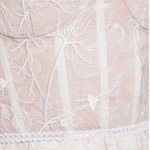 NADINE MERABI Olivia Strapless Lace Dress, Designer Luxury Medium (8) White, NWT White Photo 5