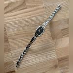 Seiko Diamond Vintage Ladies Watch Black Dial Diamond Marker Stainless Bracelet Photo 6