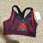 NWT Lucas Hugh Zenon Sport Bra in Zenon Black Photo 1