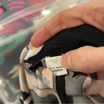 Cute black floral lightweight blazer 3/4 sleeve stretch whimsigoth coastal vamp Pink Size 8P Photo 9