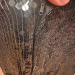 Laurence Kazar 100% SILK AND FULL SEQUIN AND BEADED DRESS SIZE M Photo 6