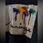 Vintage Mirage Las Vegas Black Sequin Crewneck Sweatshirt Sequined Design Size M Photo 6