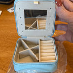 Small travel, jewelry, organizer storage Blue Photo 0