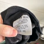 Judy Blue  Women’s 1X Plus Size Black Ripped Skinny Jeans Photo 6