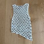 White Fox Boutique White Fox Top Crochet Sleeveless Rely On Me Size Xs White Photo 3