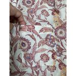 Pilcro  Anthropologie Long Sleeve Blouse Womens Medium  Pink  Floral Photo 10