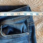 Indigo Rein  Distressed Skinny Jeans Stretch Size 11 Juniors Medium Rinse Cropped Photo 8