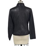 Brandon Thomas 100% Leather Vintage jacket Womens Medium Black Photo 2