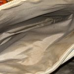 Roberto Cantani Large Gray Pebbled Leather Tote 2 Way Bag Blue Photo 11