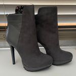 Rue 21 Grey Suede Heels Photo 0