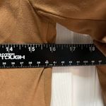 Sincerely Jules Rust Brown Faux Suede Blazer‎ Women's S Lined Size 4 Photo 3