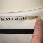 Alice + Olivia  butterfly embellished mini dress white lined‎ size XS Photo 3