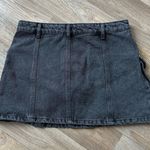 Grey Bandit  Jean Cargo Skirt Photo 2
